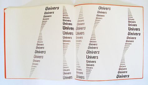 univers. experimental type compositions 1 Emil Ruder, Adrian Frutiger, Experimental Type, Editorial Design Layout, Type Treatments, Typographic Poster, Grafic Design, Happy Design, Graphic Design Trends