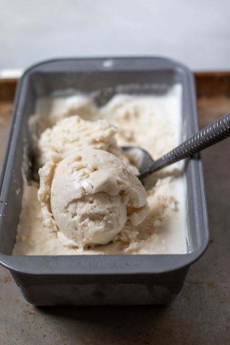 Coconut Cream Ice Cream, Oat Milk Ice Cream, Cinnamon Ice Cream Recipe, Best Vegan Ice Cream, Maple Ice Cream, Ginger Ice Cream, Coconut Milk Ice Cream, Vegan Ice Cream Recipe, Healthy Ice Cream Recipes