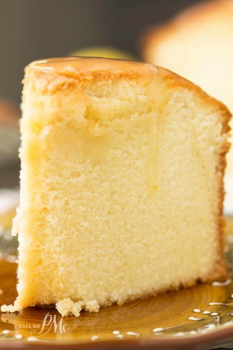 Tall, buttery, moist Old Fashioned Blue Ribbon Pound Cake recipe is loved by everyone that tries it. Always a favorite at potlucks! Blue Ribbon Pound Cake, Best Pound Cake Recipe, Old Fashioned Pound Cake, Pound Cake Recipe, Lemon Pound Cake, A Piece Of Cake, Pound Cake Recipes, Piece Of Cake, Savoury Cake