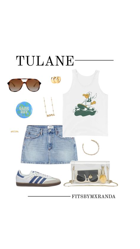 TULANE GAMEDAY OUTFIT | Shop the look on LTK! #outfitinspo #gameday #gamedayoutfit #gamedayoutfit #outfit #tulane Tulane University, Sorority Events, Outfit Shop, Gameday Outfit, Shop The Look, Look On, Your Aesthetic, Creative Energy, Shopping Outfit