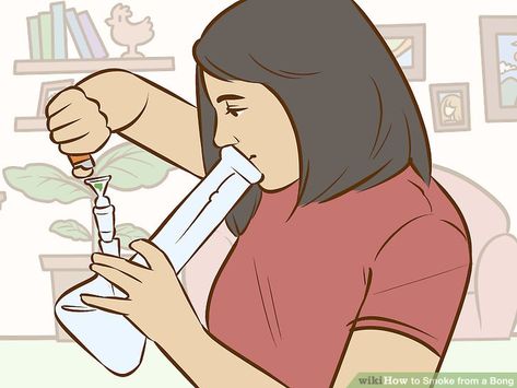 How to Smoke from a Bong: 15 Steps (with Pictures) - wikiHow Fast And Furious Letty, It Gets Easier, Dreamcore Weirdcore, Alien Art, Puff And Pass, Jairzinho, Comedy Central, I Can't Wait, Cartoon Illustration