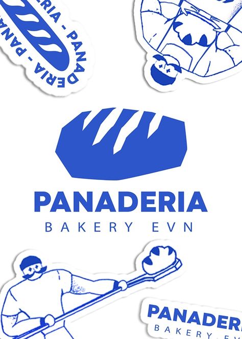 "Panaderia" Bakery Branding :: Behance Homemade Food Branding, Bakery Brand Identity Design, Home Bakery Branding, Breakfast Branding, Trendy Bakery, Baking Branding, Bread Branding, Bakery Branding Logo, Bakery Cafe Logo