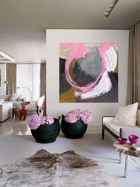 Abstract Art Acrylic, Abstract Art Inspiration, Painting Artist, Art Painting Acrylic, Black White Pink, Abstract Oil, Oil Painting Abstract, Art Acrylic, Decor Interior Design