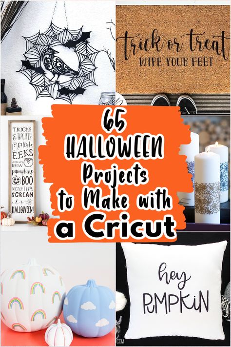 Circuit Halloween Projects, Pumpkin Decorating Party, Diy Halloween Candy, Rainbow Halloween, Halloween Cricut, Dulces Halloween, Halloween Memes, Cricut Halloween, Felt Halloween