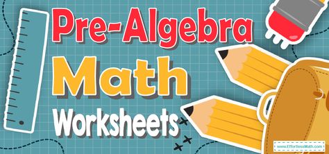 Pre Algebra Worksheets Free Printable, Pre Algebra Cheat Sheets, Pre Algebra Help, Algebra Notes, Pre Algebra Activities, Pre Algebra Worksheets, Sped Math, High School Algebra, Basic Algebra