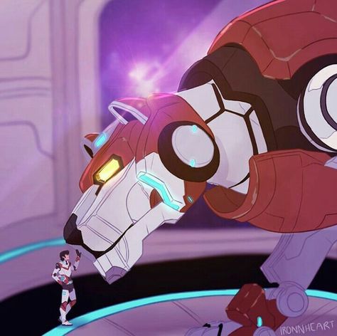 Keith bonding with his Red Lion from Voltron Legendary Defender Voltron Red Lion, Keith Kogane, Voltron Comics, Form Voltron, Voltron Ships, Voltron Fanart, Tv Show Games, Red Lion, Razzle Dazzle