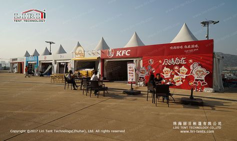 Outdoor Sports Event Tents Pagoda Tents as Snack Booths. Outdoor Market Booth Ideas, Tent Booth, Outdoor Booth, Event Booth Design, Event Tents, Truss Structure, Festival Booth, Food Fest, Event Booth