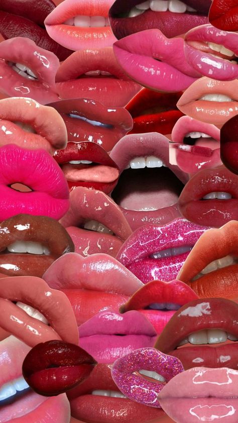 Lipgloss Aesthetic, Botox Facial, Makeup Collage, Vogue Makeup, Makeup Lipgloss, Eyeliner Techniques, Mouth Lips, Lip Wallpaper, Gap Teeth