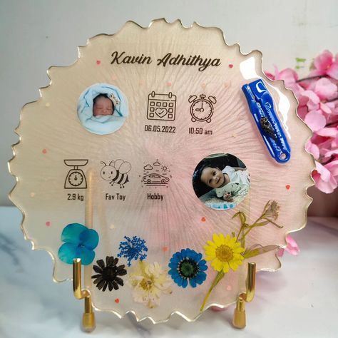 Cherish your unforgettable motherhood journey with keepsakes like your baby's details, pregnancy kit and umbilical cord 💕 #MotherhoodMemories #Keepsakes #CherishTheMoments #BabyKeepsakes #pregnancykitpreservation #umblicalcordpreservation #breastmilkjewellery #shikaartstudio #babydetailsframe #babykeepsakes #chennairesinart #resinartchennai #resinkeychain Pregnancy Kit, Baby Keepsakes, Breastmilk Jewelry, Motherhood Journey, Baby Keepsake, Wedding Invitation Cards, Resin Crafts, Resin Art, Invitation Cards