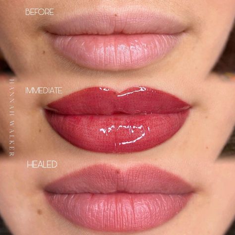 Lip Blushing Tattoo Colors Mauve, Lip Colour For Fair Skin, Tattoo Makeup Permanent, Lip Blushing Colors, Permanent Lip Color Tattoo, Lipblush Tattoo, Lip Blushing Tattoo Colors, Lip Blushing Tattoo Before And After, Lip Micropigmentation