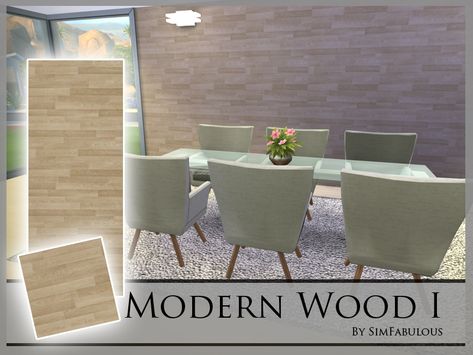 Sims 4 Cc House Walls, Sims 4 Wood Wallpaper, Sims 4 Kitchen Wallpaper, Sims 4 Walls, Sims 4 Loft, Mod Wall, Mods Sims 4, Furniture Cc, Sims 4 Kitchen