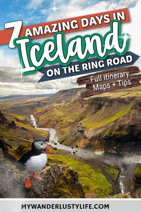 1 Week Iceland Itinerary, Hiking Iceland, Iceland Roadtrip 7 Days, Iceland 5 Day Itinerary, Iceland 7 Day Itinerary, Iceland Ring Road 7 Days, Iceland Ring Road Itinerary, Iceland In June, Iceland Itinerary Summer