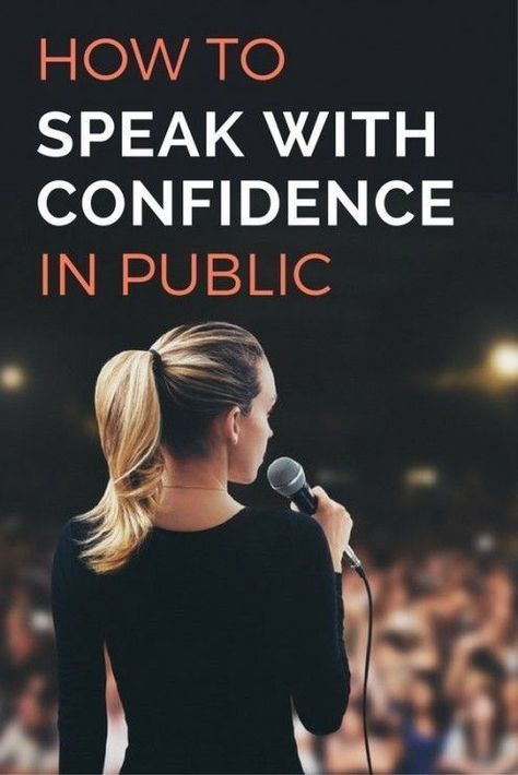 An estimated 75% of adults suffer from a fear of public speaking. When stress hormones are released we may behave differently - frequently, our minds go blank, our voices become harder to control, we may visibly shake etc. Even professional public speakers have to deal with nerves but they have techniques to cope. In this article, we discuss ways of speaking with confidence in public. Speak With Confidence, Public Speaking Tips, Rule Of Three, Motivational Speaking, Short Words, Speaking Skills, Public Speaker, Confidence Tips, Personality Development