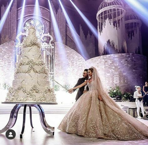 Huge Wedding Cakes, Large Wedding Cakes, Butterfly Wedding Cake, Royal Bride, Fancy Wedding Cakes, Extravagant Wedding Cakes, Jeans Wedding, Royal Wedding Cake, Extravagant Wedding Dresses