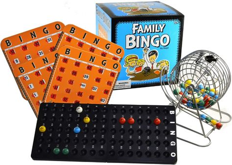 Family Bingo Night, Family Bingo, Bingo Cage, Bingo Balls, Bingo Sets, Bingo Night, Games Family, Bingo Set, Master Board