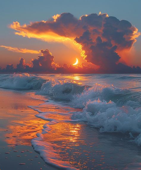 Prettiest Sunsets, Ocean Pics, Sea Life Painting, Sea Life Animals, Turtle Sea, Beautiful Ocean Pictures, Beautiful Skies, Sunset Ocean, Ocean Pictures