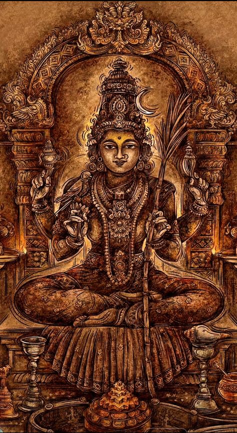 Navratri Bhajan, Ancient Drawings, Aadi Shakti, Lord Murugan Wallpapers, Durga Painting, Pictures Of Shiva, Shakti Goddess, Hindu Statues, Shiva Wallpaper