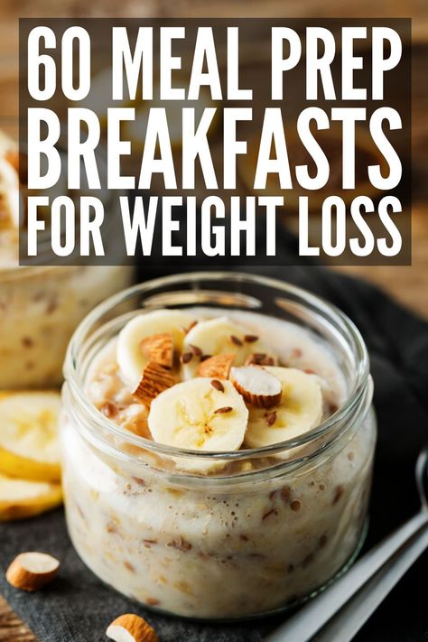 Make Ahead Breakfast Ideas, 1200 Calorie Diet Meal Plans, Healthy Make Ahead Breakfast, Menu Sarapan Sehat, Oat Recipes Healthy, Low Calorie Breakfast, Overnight Oats Recipe Healthy, Overnight Oats Healthy, Resep Diet