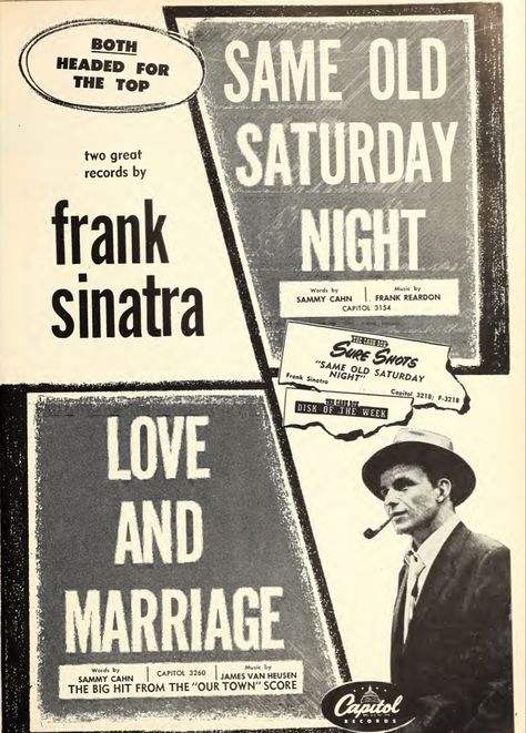 Sinatra Poster, Frank Sinatra Poster, Album Prints, Uni Dorm, Arte Jazz, Marriage Words, Classic Posters, Beatles Girl, Jazz Poster