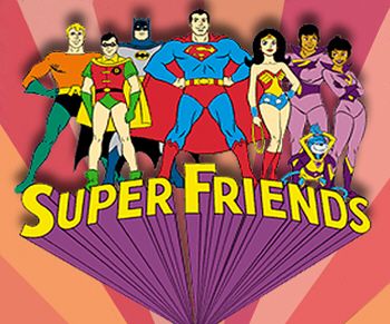 super friends | The Super Friends. Superfriends Cartoon, Best 80s Cartoons, Wonder Twins, Hanna Barbera Cartoons, Old School Cartoons, Super Friends, School Cartoon, Pound Puppies, Morning Cartoon