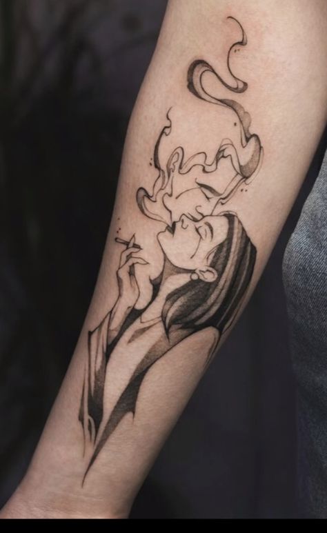 Confusion Tattoo, Masked Tattoo, Dark Woman Tattoo, Tattoo Of Woman Body Outline, Creepy Tattoos For Women, Feelings Tattoo, Tattoo Frau, Dark Feminine Tattoos, Mom Tattoo Designs