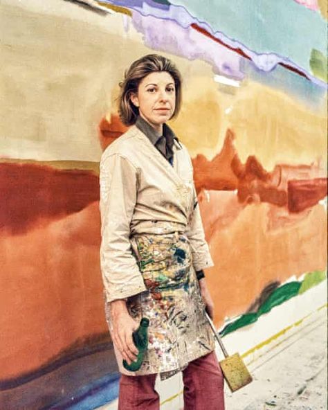 Frankenthaler Paintings, Artsy Streetwear, Female Artists Painting, Artist Portraits, Women Artist, Abstract Expressionist Art, Helen Frankenthaler, Expressionist Artists, Women Artists