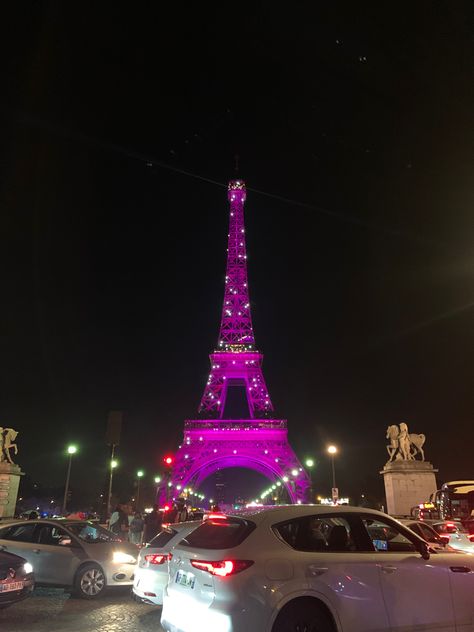 Tour Eifel, Aesthetic Mode, Pink Eiffel Tower, Aesthetic Paris, Paris Tour Eiffel, Paris Pink, La Life, Pink Tour, Girly Aesthetic