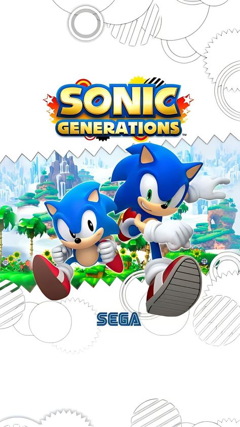 Sonic Generations Art, Sonic And Classic Sonic, Sonic Generations, Fun Video Games, Sonic Birthday Parties, Octopath Traveler, Sonic 2, Sonic Mania, Sonic Birthday