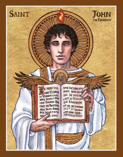 St John The Evangelist Icon, St John The Apostle And Evangelist, Saint John The Apostle, St John The Apostle, John The Apostle, St John The Evangelist, Apostle John, John The Evangelist, Catholic Images