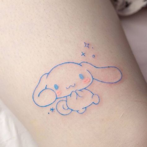 Tatuaje Hello Kitty, Kpop Tattoo, Pastel Tattoo, Kpop Tattoos, Hello Kitty Tattoos, Bunny Tattoos, Tattoo Aesthetic, Sharpie Tattoos, Kawaii Tattoo