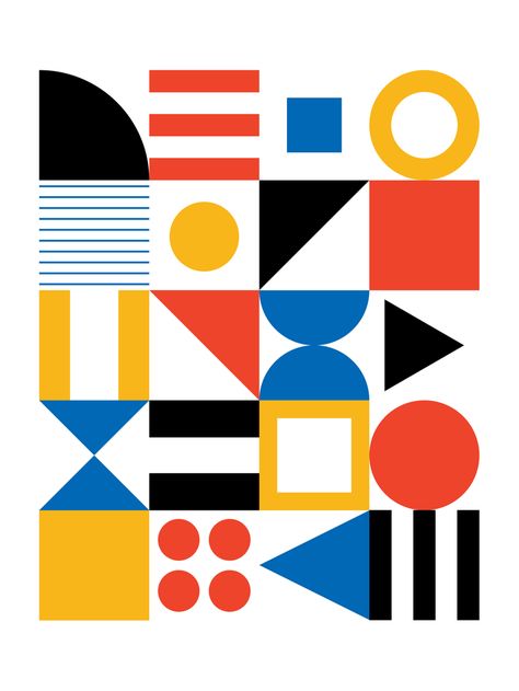 Abstract Art Packaging, Shapes For Graphic Design, Graphic Geometric Design, Gemotrical Design Shape, Trending Poster Design, Shape Design Graphic, Simple Shapes Design, Geometry Graphic Design, Shapes In Design