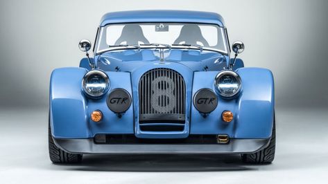 The Morgan Plus 8 GTR: What's Old Is New Again Morgan Sports Car, Morgan Plus 8, Morgan Motors, Dream Car Garage, Marina Blue, The Morgan, One Plus, Classic Cars Vintage, Motor Company