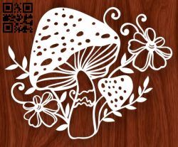 Laser Games, Mushroom Svg, Wood Laser Ideas, Halloween Coffin, Laser Engraved Ideas, Mushroom Fairy, 3d Craft, 3d Shadow Box, Mushroom House