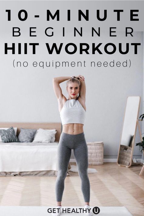 Hiit Exercise List, Hit Workout, Hiit For Beginners, Interval Training Workouts, Workouts For Beginners, Hiit Workouts For Beginners, Workout No Equipment, Hiit Program, Hiit Workout At Home