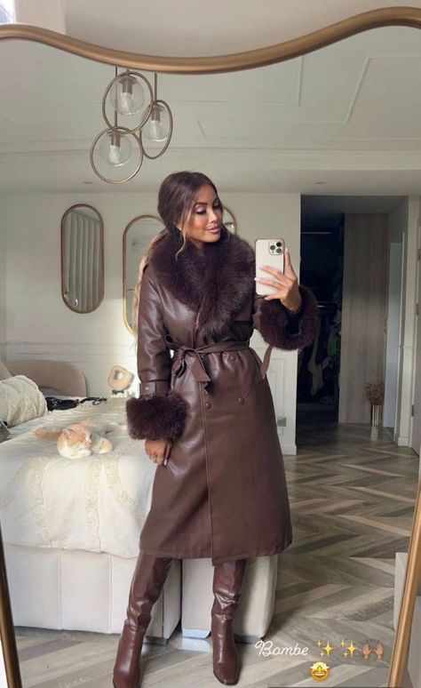 The Timeless Allure of Mob Wife Outfits: A Journey Through Style and Power Outfits Aesthetic Ideas, Wife Outfits, Fur Trench Coat, Mob Wife Aesthetic, Wife Aesthetic, Black Fur Coat, Wife Style, Mob Wife, Mob Wives