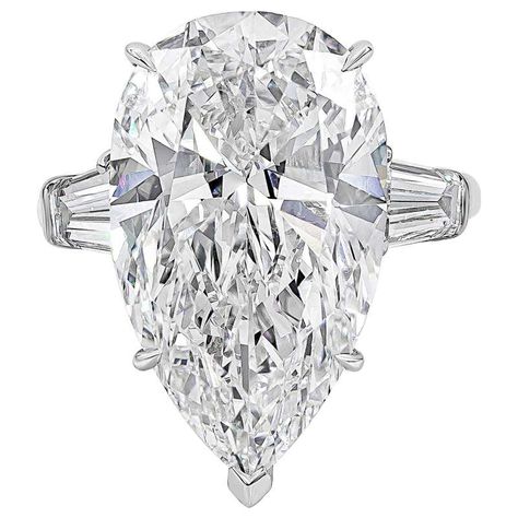 1stDibs: Antique and Modern Furniture, Jewelry, Fashion & Art Harry Winston Ring, Harry Winston Jewelry, Round Brilliant Engagement Ring, Round Diamond Engagement Rings Solitaire, Harry Winston Diamond, Pear Shaped Diamond Ring, Indoor Rabbit, Lady Luxury, Pear Diamond Rings