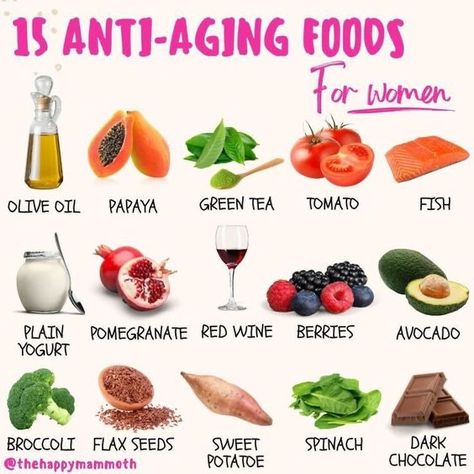 Anti Aging Foods, Anti Aging Diet, Food Health Benefits, Anti Aging Food, Food Charts, Healthy Lifestyle Food, Herbs For Health, Food Info, Anti Aging Tips