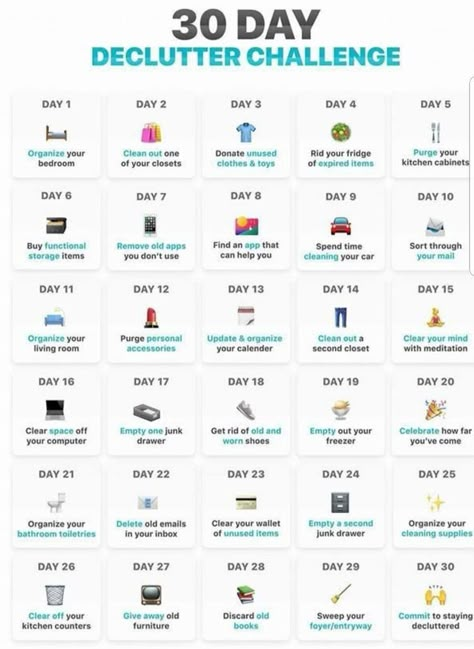 30 Day Declutter Challenge, 30 Day Declutter, Minimalist Kitchen Ideas, Minimalist Bedroom Men, Men Decor, Minimalism Challenge, Declutter Challenge, House Cleaning Checklist, Fabulous Diy