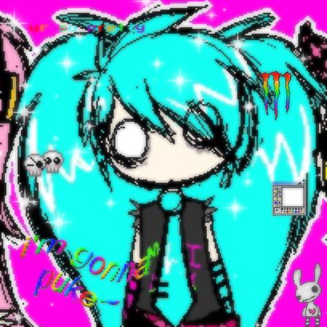 Pink, Hello Kitty, Anime, Clothes, Hair, Pfp Hello Kitty, Emo Pfp, Kitty, Blue