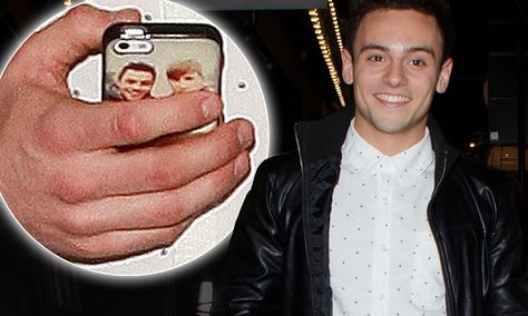 Tom Daley reveals phone cover with pic of boyfriend Dustin Lance Black Pic Of Boyfriend, Tom Daley And Dustin Lance Black, Lance Black, Tom Daley, Video Message, Phone Cover, A Video, Black