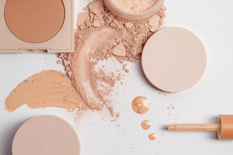 How to Fix Broken Makeup in 5 Steps Fix Broken Makeup, Broken Makeup, Hair Clothes, On The Floor, Facial Skin Care, Face Care, The Bathroom, Bathroom Sink, Bronzer