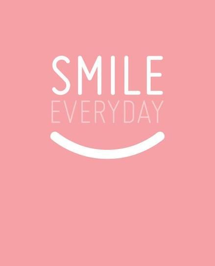 Smile everyday #motiviation #inspiration #Happiness Smile Everyday, Just Smile, Happy Thoughts, Smiley Face, The Words, Beautiful Words, A Smile, Mantra, Inspirational Words