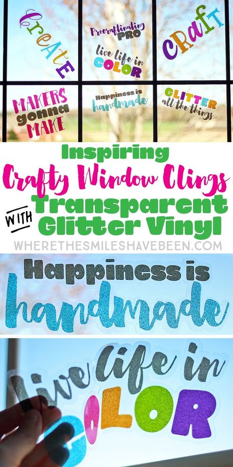 Diy Window Clings, Window Cling Vinyl, Vinyle Cricut, Silhouette Curio, Amazing Crafts, Artificial Christmas Garland, Dream Craft Room, Christmas Decorations Garland, Silhouette Tutorials