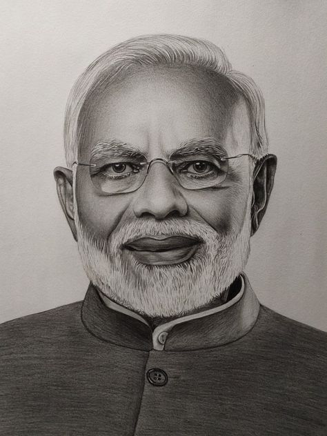 instagram -@rahulguptakrr. Only Pencil work, modi portrait, by Rahul Kumar Gupta Narendra Modiji Sketch Pencil, Narendra Modiji Sketch Drawing, Portrait Sketches Realistic Pencil Art, Narendra Modiji Sketch, Realistic Pencil Sketches Portraits, Celebrity Portraits Drawing Sketch, Pencil Portrait Drawing Sketches, Hanuman Ji Sketch Pencil, Celebrity Portrait Drawing Pencil