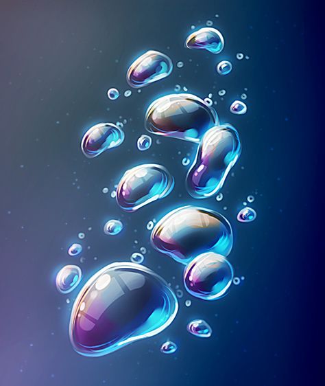 how to draw water digital - Google Search | Drawing Practice ... Bubbles Reference, Digital Art Bubbles, Bubble Digital Art, Bubble Drawing Reference, How To Draw Water Bubbles, Bubble Tutorial Drawing, Bubbles Digital Art, Water Bubbles Painting, How To Draw Bubbles Digital