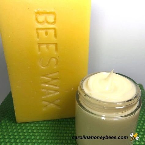 How to Make Beeswax Body Butter Step by Step - Carolina Honeybees Beeswax Body Butter, Body Butter Recipe Homemade, Beeswax Recipes, Body Butter Recipe, Homemade Skincare, Body Mousse, Homemade Body Butter, Diy Body Butter, Lotion Recipe