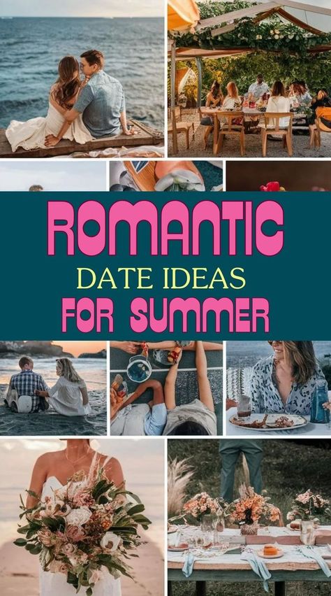 images of couples in the summer Summer Couples Bucket List, Best Dates Ideas, City Date Ideas, Lake Date Ideas, Anniversary Things To Do, Romantic Activities For Couples, Cute Summer Date Ideas, Date Night Ideas Summer, Romantic Dates Ideas