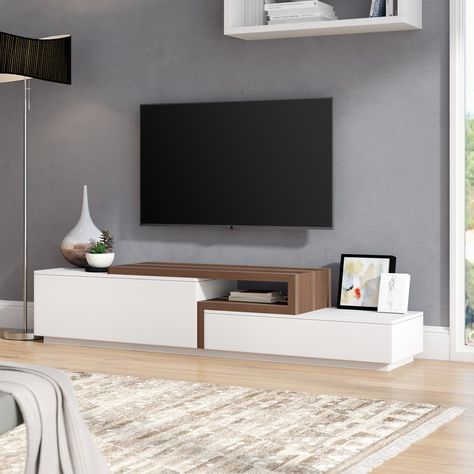 Tv Stand Decor, Tv Unit Furniture, Modern Tv Wall, Living Room Tv Unit Designs, Living Room Tv Unit, Tv Room Design, Tv Wall Decor, Tv Wall Design, Show Case