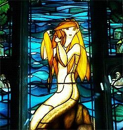 Mermaid Stained glass from Harry Potter movie Harry Potter Mermaid, Hufflepuff Aesthetic, Something Wild, Mermaid Glass, Harry Potter Gif, Harry Potter Room, Magical Art, Cute Wallpaper For Phone, Stained Glass Projects