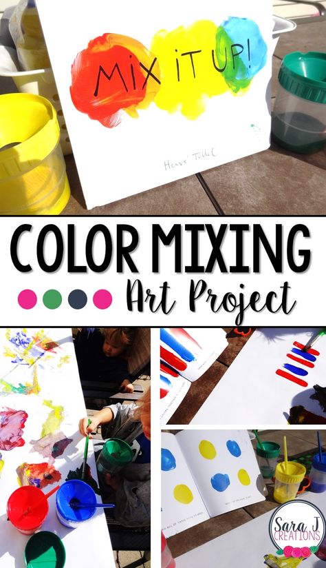 Mix It Up Book Activities Preschool, Primary Color Crafts For Preschool, Mix It Up Book Activities, Classroom Structure, Kindergarten February, Preschool Color Activities, Mixing Primary Colors, August Themes, Nanny Life